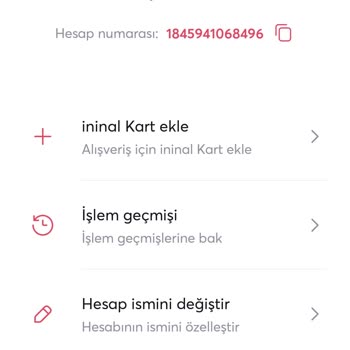 İninal Kart Ana Hesap Kapatamıyorum