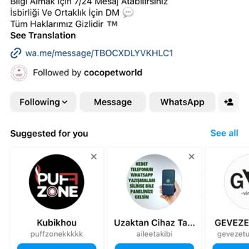 İlumaevi (Instagram) Büyük Yanıltmadır