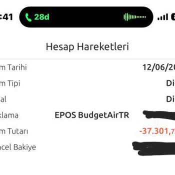 Budgetair.com Budgetair'in Fatura Ettiği Miktardan Daha Fazlasını Karttan Çekiyor