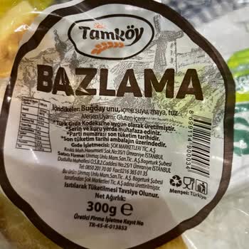 Şok Marketler Tamköy Bazlama İçi Hamur Çiğ