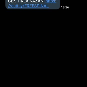 Cutt. Ly Tanımadığım Numaralardan Gelen Spam Mesajlar