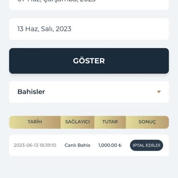 Kralbets Kupon İptali Parayı Vermedi