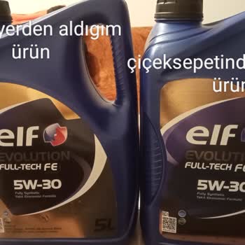 ÇiçekSepeti Çiçek Sepetinde Sahte Motor Yağı Satılıyor