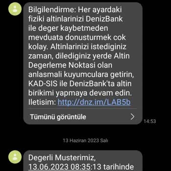 Denizbank Kredi Kartımdan Bilgim Dışında Axa Sigorta Para Kesti