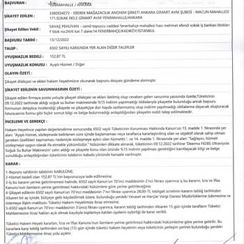 Ebebek Yanıltıcı Reklam! Tüketici Hakem Heyeti Kararını Uygulamıyor