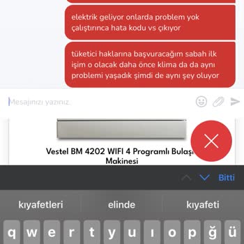 Vestel Ayıplı Ürün Satıp Sorunumu Da Çözemiyorlar