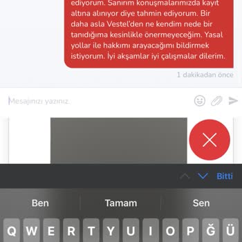 Vestel Ayıplı Ürün Satıp Sorunumu Da Çözemiyorlar