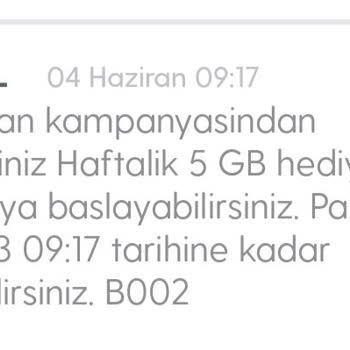 Turkcell Salla Kazan 5 GB İnternetimi Vermiyor