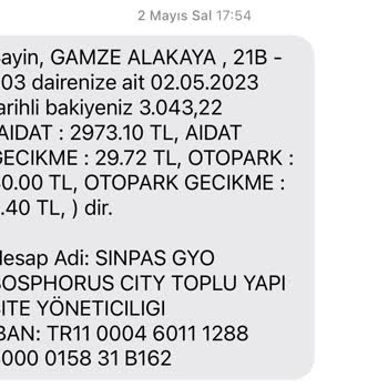 Bosphorus City Site Yönetimi Halkalı Bosphorus Düzenli Tutulmaya. Muhasebe Kayıtları...!