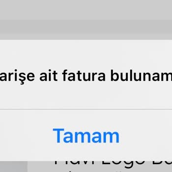 Mavi Ödenmiş Ürünün Faturası Yok