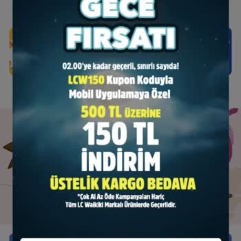 LC Waikiki Kod Kampanyaları Gerçek Değil.