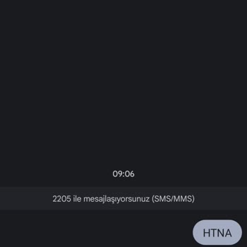 ING 2205'e Mesaj Gitmiyor