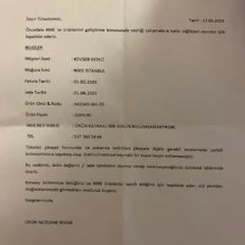 Beyoğlu Nike Air Max 270 Şikayet