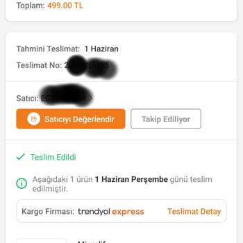 Trendyol Faturasız Ürün Satışı