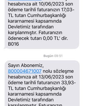 Aksa Gaz 'dan Gelen Rahatsız Edici Mesajlar