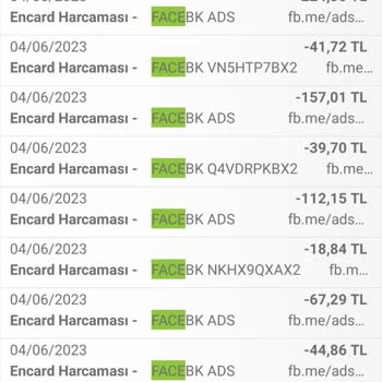 Facebook Ve Metapay Adına Kartımdan Onayım Olmadan İşlem Yapıldı