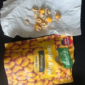 Çerezya Soslu Kaju Kalitesizliği (Çürük Ürün)