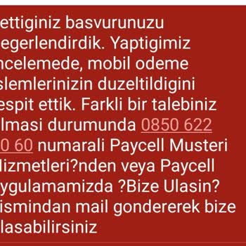 Paycell Hazır Limit Kullandırmıyor!