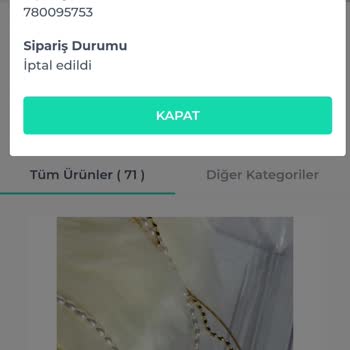 Roselia Jewelry Aldığım Ürünün İptal Edilip Paramın Ödenmemesi