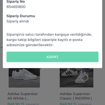 Markalsana'dan Sipariş Verdim Ama Ürün Gelmedi