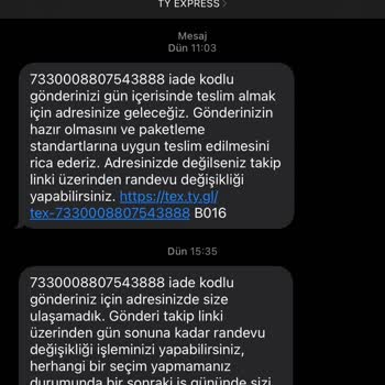 Trendyol Express İade Kargoyu Adresten Teslim Almamak İçin Yapılan Oyunlar