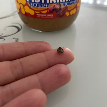 Fıstıkkıran Fıstık Ezmesinin İçinden Taş Çıktı