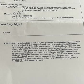 Karaca Züccaciye Tost Makinesi Mağduriyeti