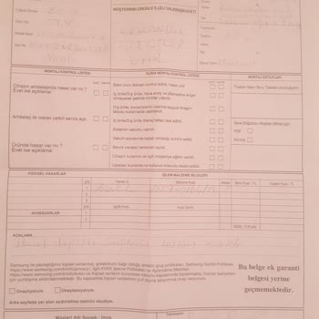 Samsung Marka UE50TU8000 Model Televizyonun Panel Sorunu