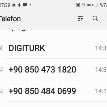 0850 484 06 99 Ve 0850 473 18 20 Numaralar