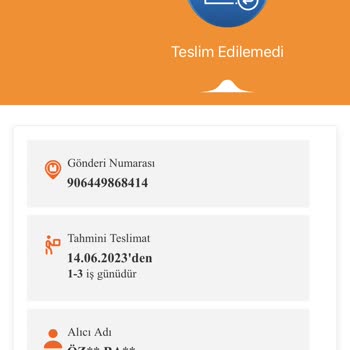 MNG Kargo Kargomu Teslim Etmediler