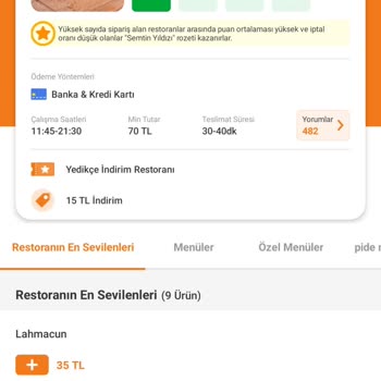 Trendyol Yemek Sepette İndirim Kampanyası Sorunu