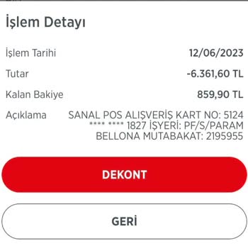 Bellona Online Satış Üzerinden Paramı Çekti Sipariş Düşmüyor.