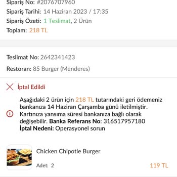 Trendyol Yemek Siparişlerimizi Teslim Etmiyor!