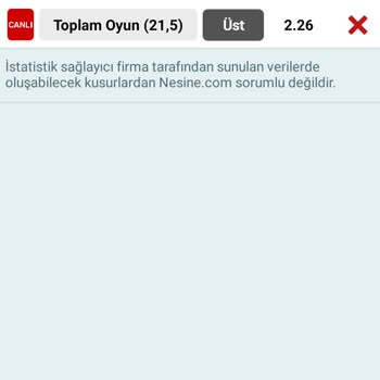 Nesine.com Sistem Sorunu