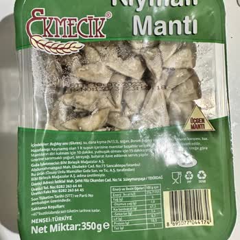 BİM Ekmecik Mantı Küflü