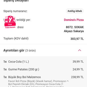Domino's Pizza Favori İkili Pizza Saçmalığı