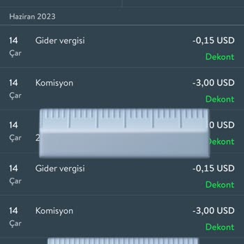 CepteTeb Bank Of America Komisyon Ve İşlem Kısıtı