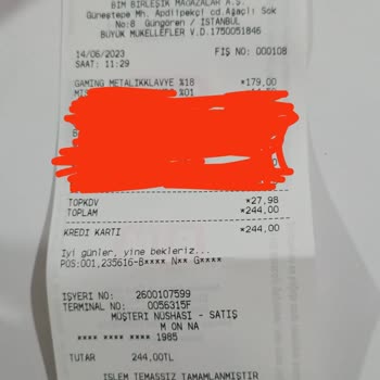 BİM Klavye Bozuk Şaşırmadım