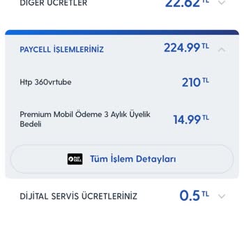 Turkcell HTP Digital Way Services SL Aboneliği Ücret İadesi Talebi