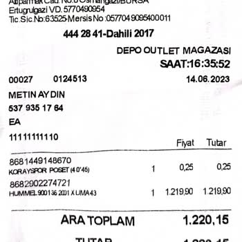 Koray Spor Fahiş Fiyat Fiyat Farkı