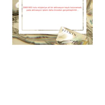 Beymen The One Card Saçmalığı