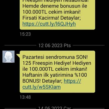 Betine Telefonuma Sürekli Değişik Numaralardan SMS Gönderilmesi