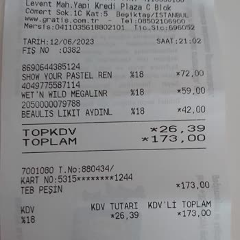 Gratis'te Ürünün Etiket Fiyatının Kasada Yüksek Çıkması