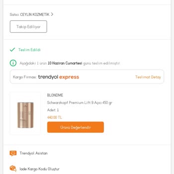 Trendyol İnsan Sağlığı Tehdidi Oluşturan Saç Boyası