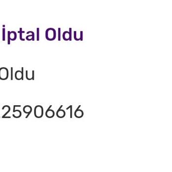 Gratis Siparişimi İptal Etti!