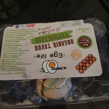 A101 Ege Life Organik Yumurta Bozuk Çıktı