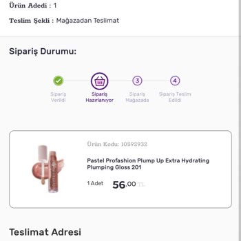 Gratis Mağazaya Teslim Gecikmesi