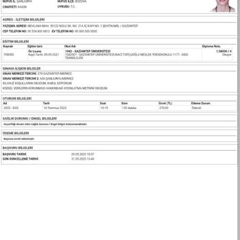 ÖSYM Ücret İadesi Deprem Bölgesi Yaşıyorum ÖSYM Benden Ücret Alındı