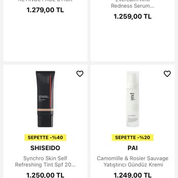 Sephora %40 İndirimde Yazan Ürüne Sepette Tam Fiyat Ödetiyor