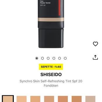 Sephora %40 İndirimde Yazan Ürüne Sepette Tam Fiyat Ödetiyor